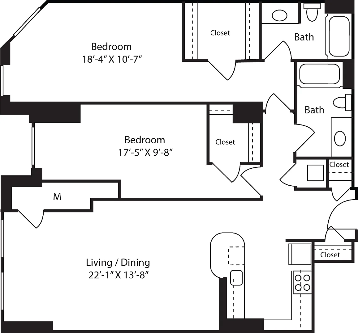 Floor plan Potomac