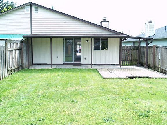 Back yard with Alley Access