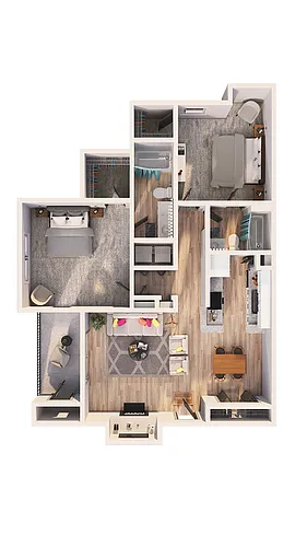Floor plan B2A