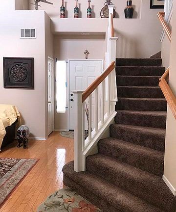 Front door/Stairs
