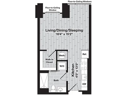 Floor plan The Ando