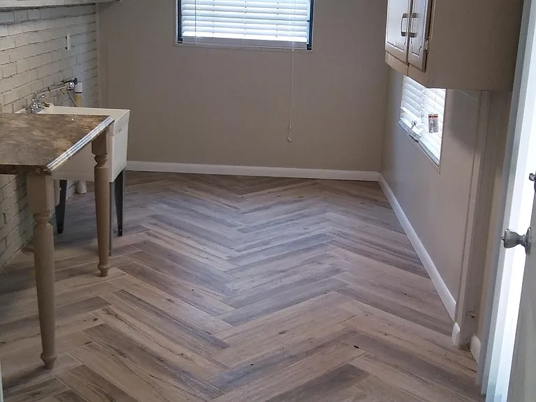 Laundry room.