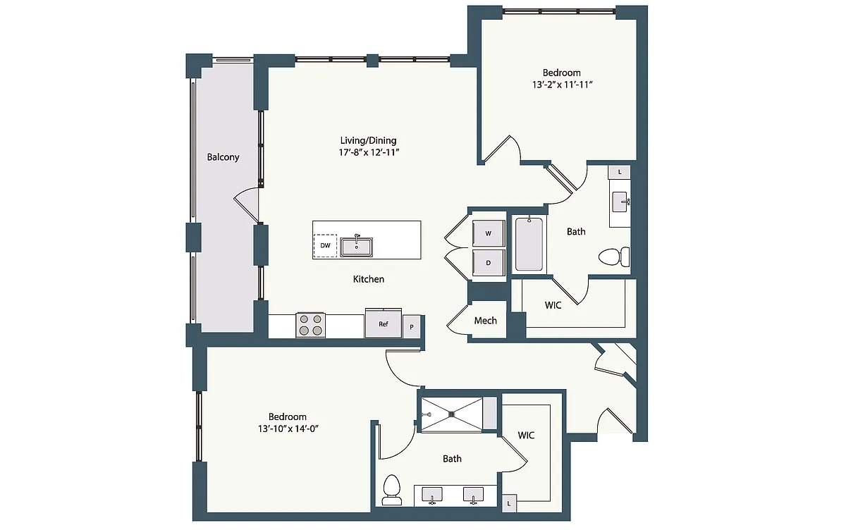 Floor plan 2A