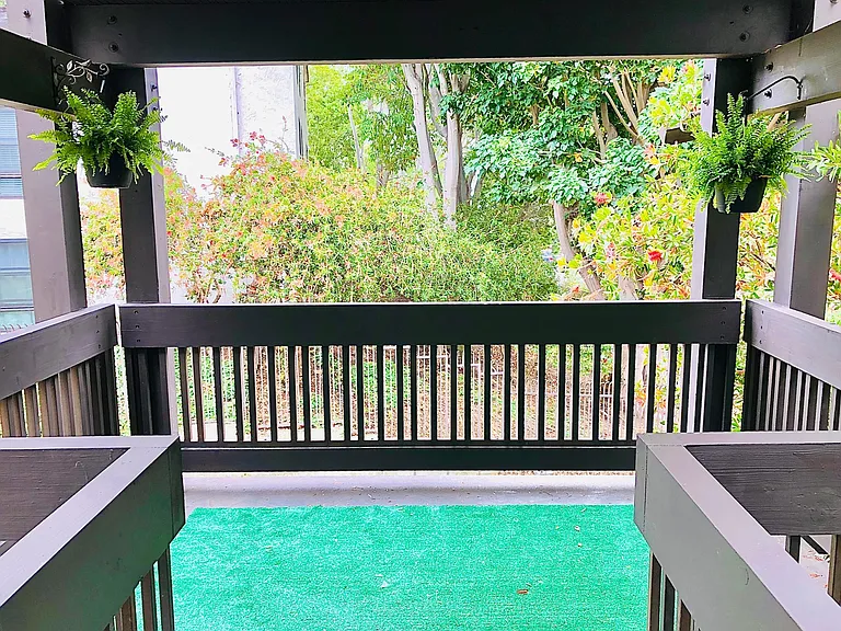 Private balcony