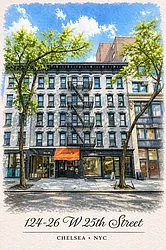 124 West 25th Street in Chelsea