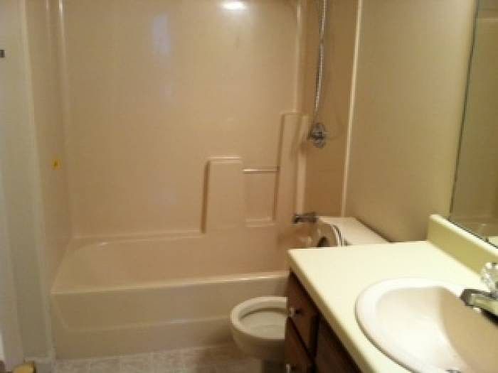 one of the bathrooms