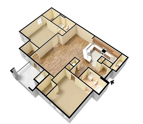 Floor plan B1 The Brookstone