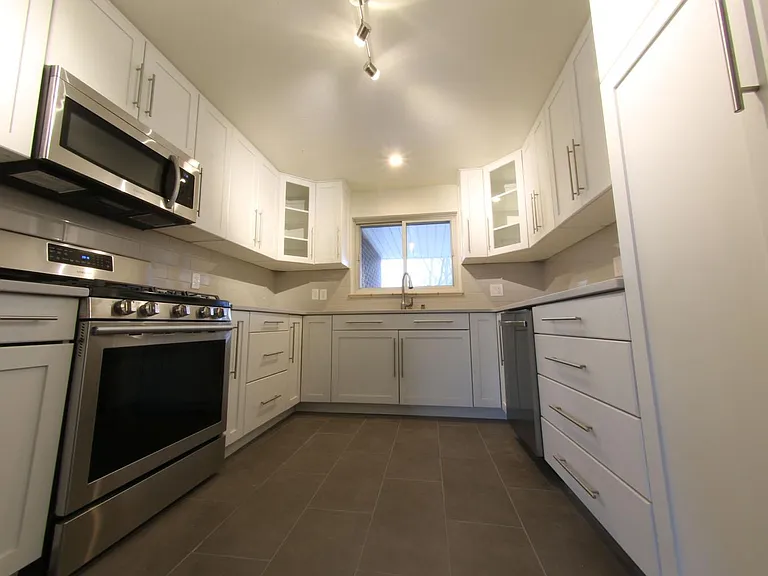 View of kitchen from Pantry.