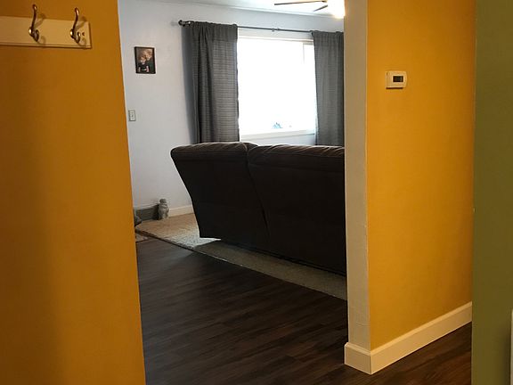 Kitchen to living room arch