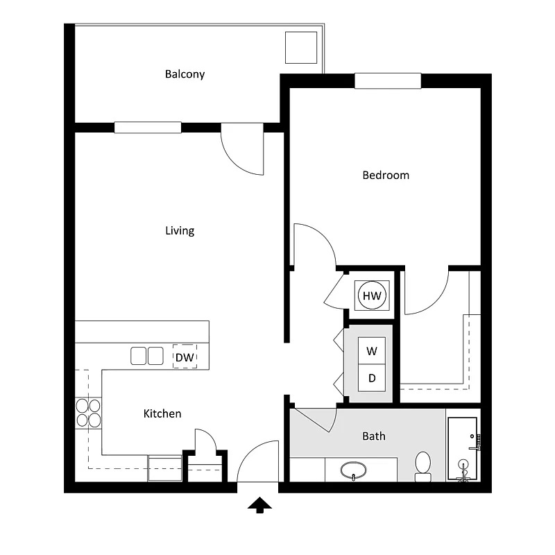 Floor plan B1