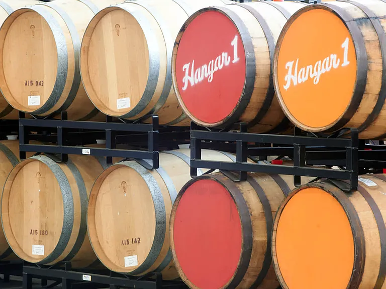 Local spirits in a unique space at Hangar 1 Distillery