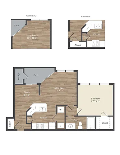 Floor plan A01P