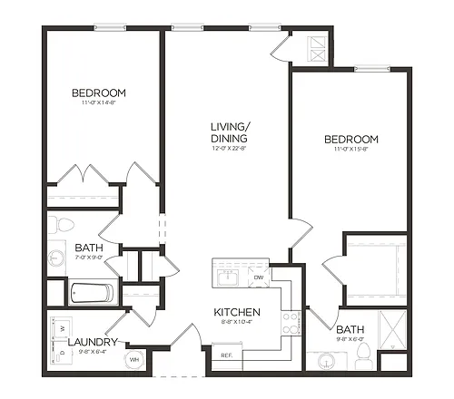 Floor plan C1