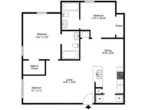 Floor plan The Lombardy