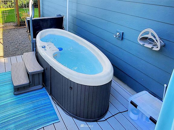 2 person Spa off the back porch