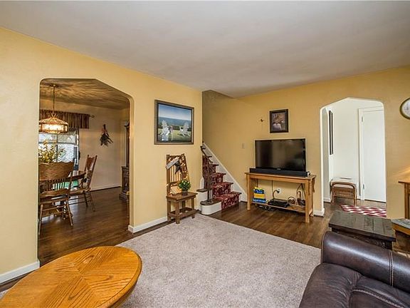 Living Room Open to Dining Room!