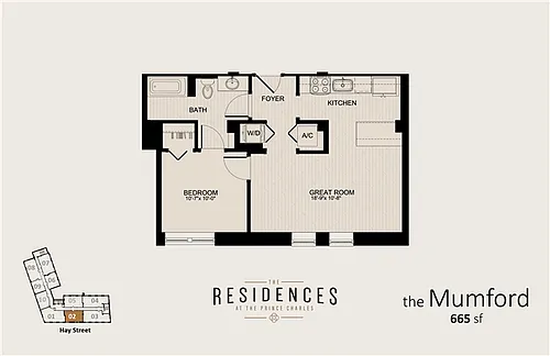 Floor plan The Mumford