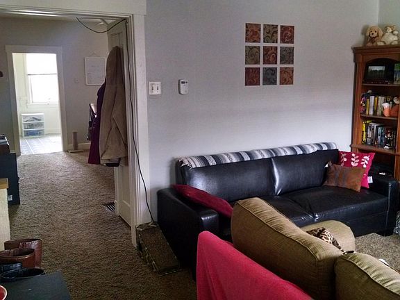 View from entrance through to kitchen