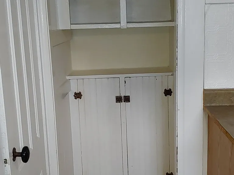 Pantry off of kitchen.