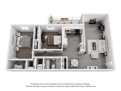 Floor plan B1