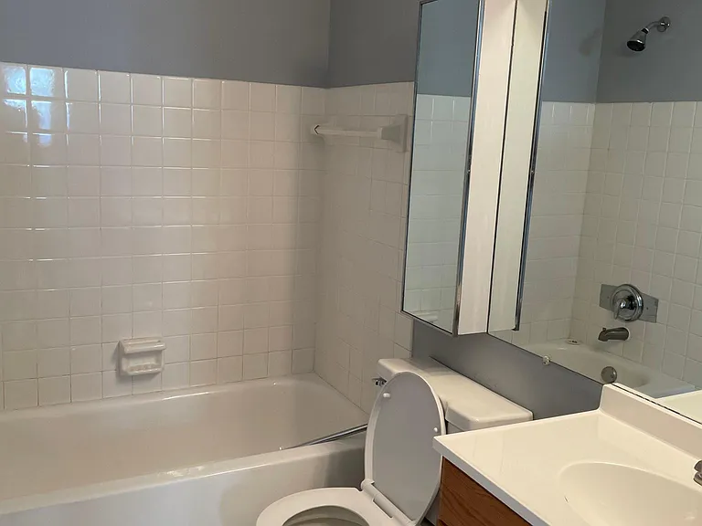 Second full bath attached to Bedroom on first level.