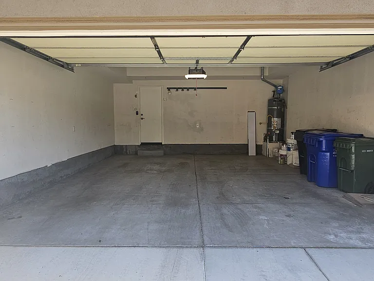 2 car attached garage