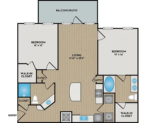 Floor plan 22F1