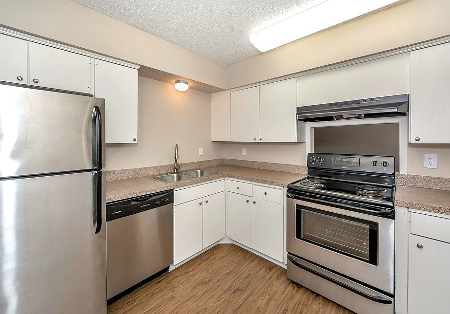 Upgraded Kitchen with Stainless Steel Appliances _ Stylish, easy-to-clean surfaces with plenty of counter space.