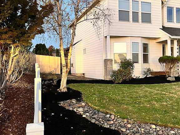 West side yard