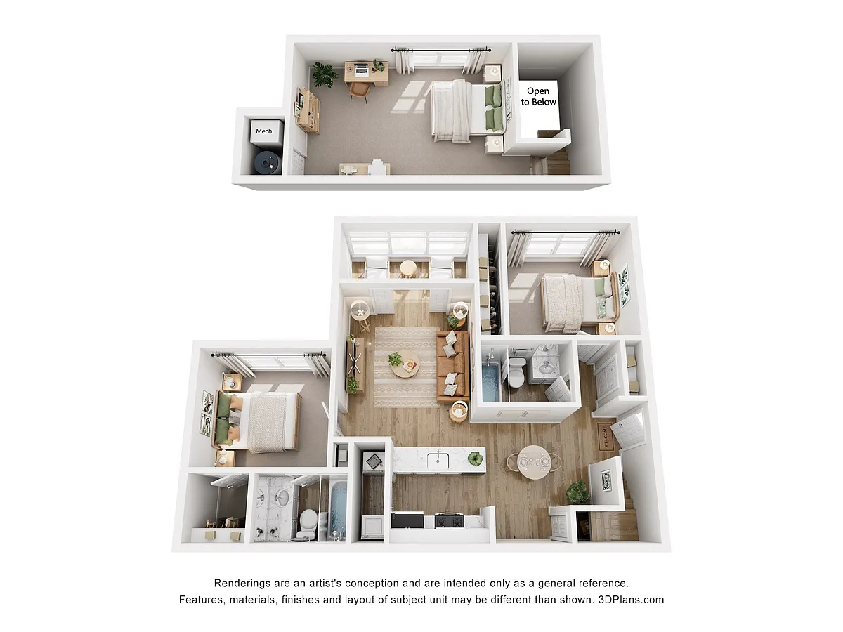 Floor plan Satellite