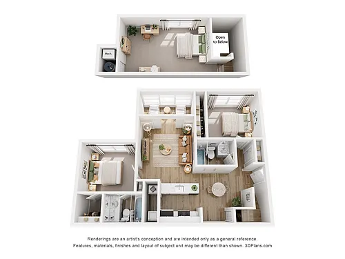 Floor plan Satellite