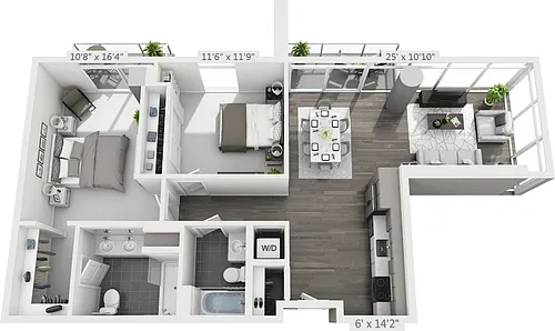 Floor plan B3