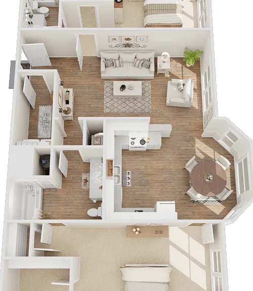 Roosevelt Floorplan Diagram