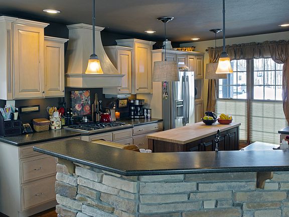 Removable custom made island