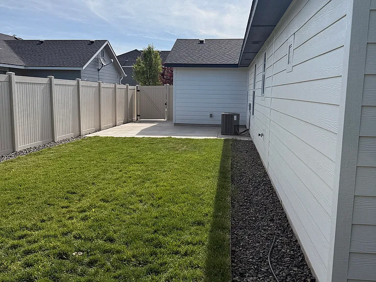 North Side Yard