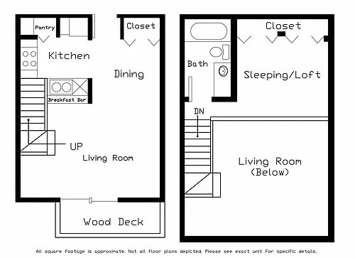 Floor plan Loft