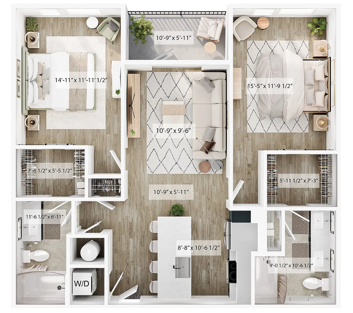 Floor plan The Bolton Alt