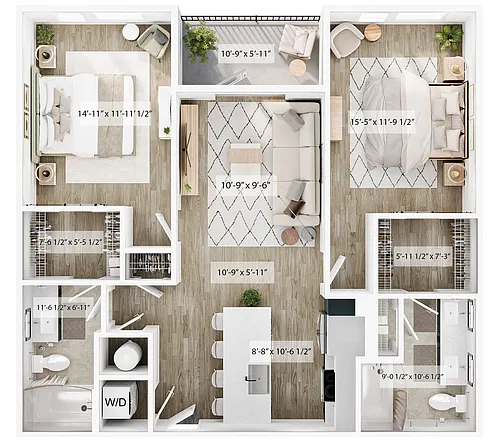 Floor plan The Bolton Alt