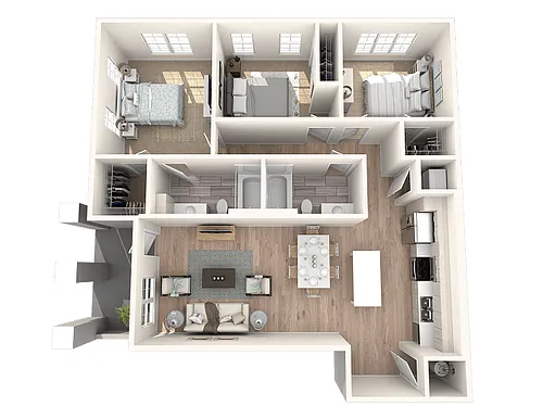 Floor plan Kensington