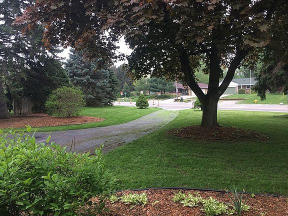 view from front porch
