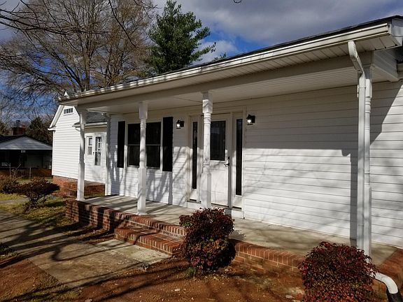 Front door - side view
