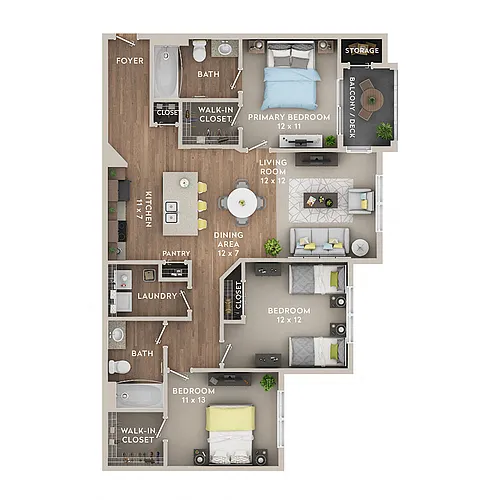Floor plan Magnolia