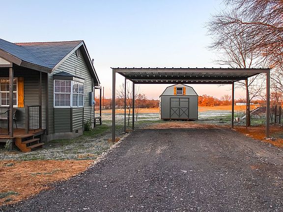carport and shed