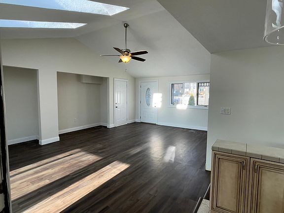 Access the massive 2-car garage through the door adjacent to the front entry door.