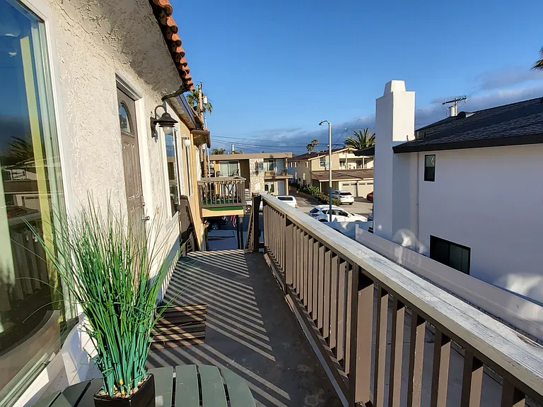 Private balcony!