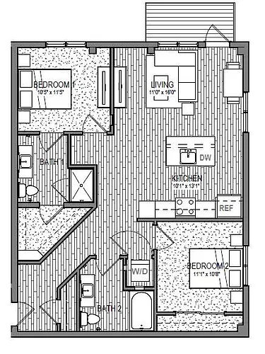 Floor plan B12