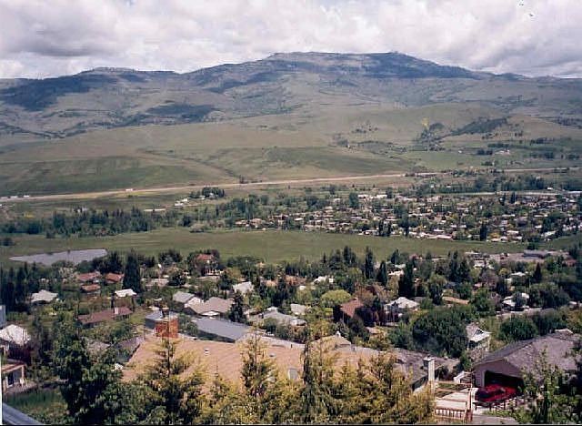 View of Grizzly Peak from Deck.