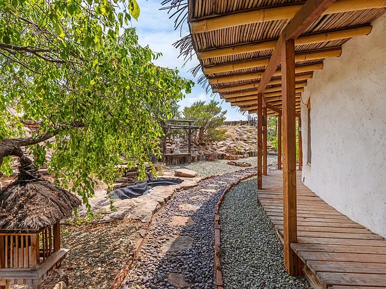 Private Garden and outside meditation area