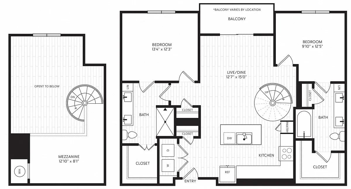 Floor plan B2 Loft
