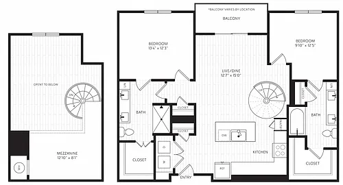 Floor plan B2 Loft